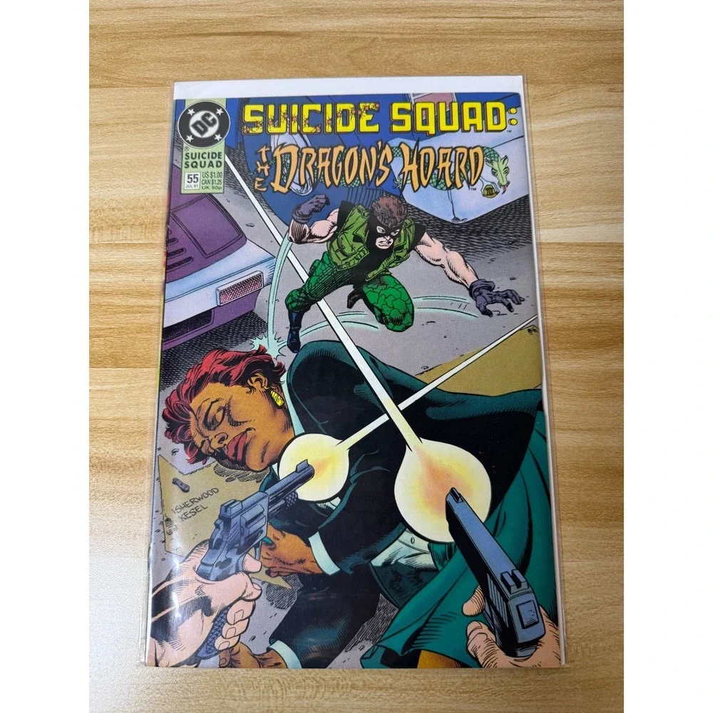 Suicide Squad 55 The Dragons Hoard Comic Book DC Comics 1991‎